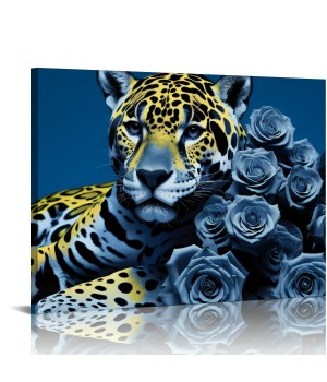 Large Animal Canvas Prints – Unique Wall Art for Kids' Room, Office, or Home Decor