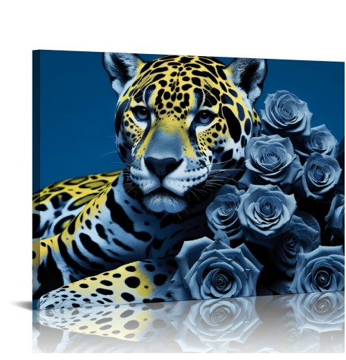 Large Animal Canvas Prints – Unique Wall Art for Kids' Room, Office, or Home Decor