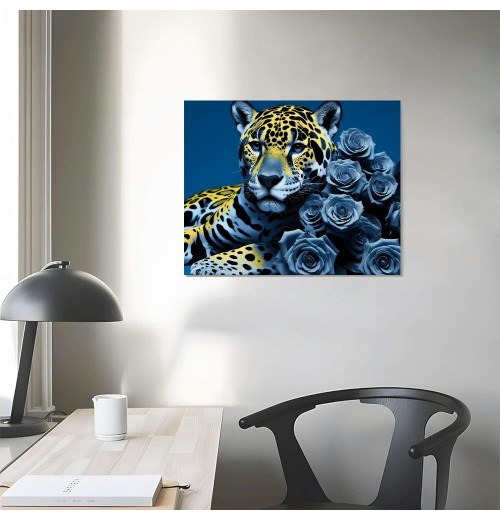 Large Animal Canvas Prints – Unique Wall Art for Kids' Room, Office, or Home Decor