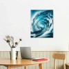 Coastal Beach Canvas Wall Art – Soothing Seascape Prints for Bathroom or Bedroom