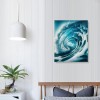 Coastal Beach Canvas Wall Art – Soothing Seascape Prints for Bathroom or Bedroom